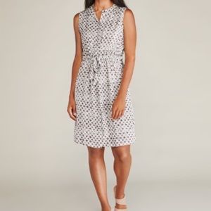 Halston Satin Sleeveless Dress NWT